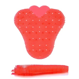 Deluxe Red Urinal Screen - Cherry